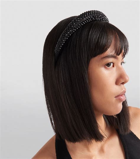 prada embellished headband|prada headbands for women.